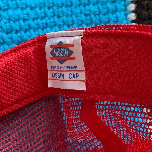 Vintage American Lock Mesh Trucker Snapback Hat - Picture 6 of 9